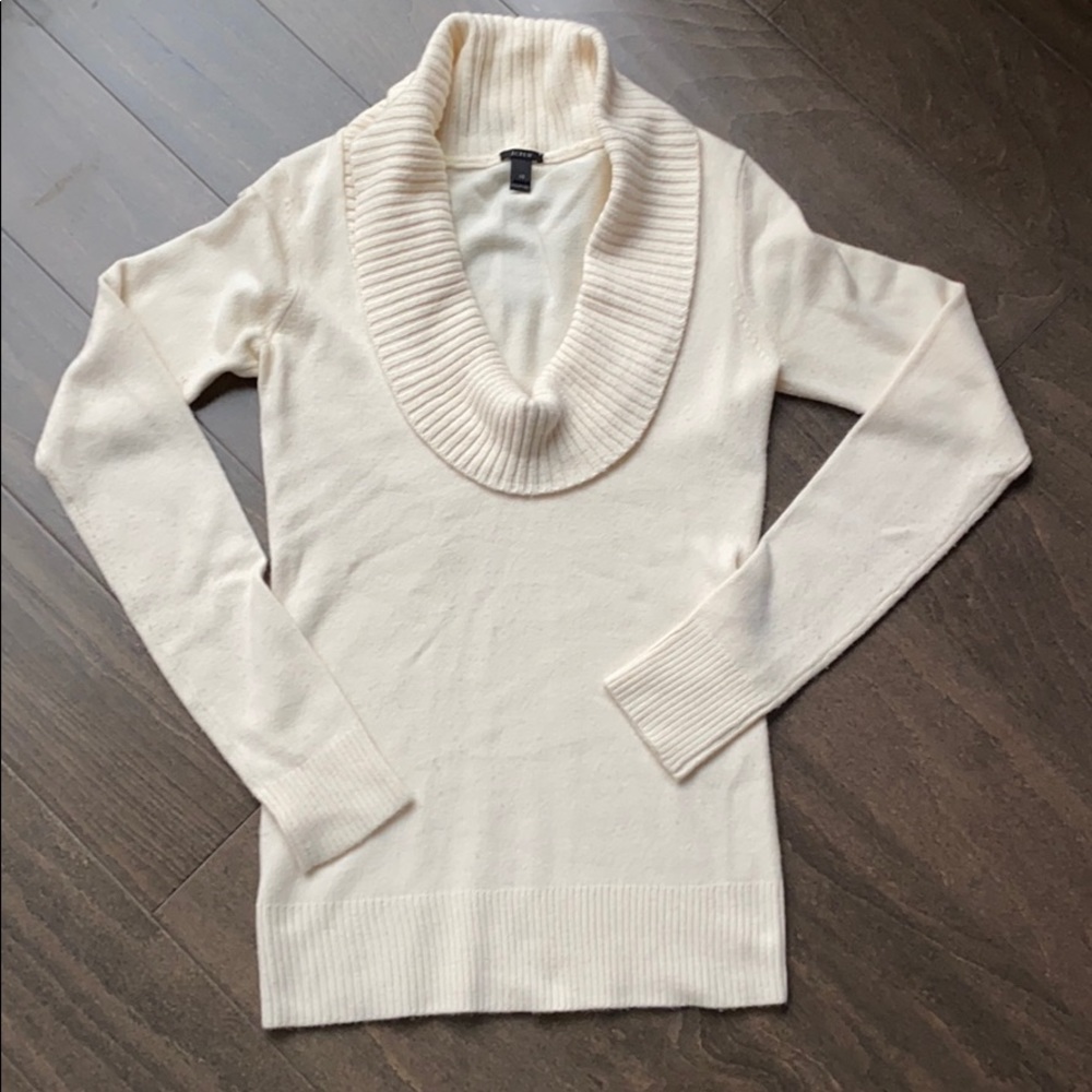 Jcrew cowl neck sweater